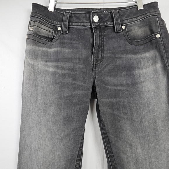 Miss Me gray ombre mid rise skinny jeans size 30 - Picture 2 of 13